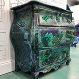 Pour Painted Dresser 30X30