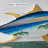 Thomas Baldwin 20X44 Plywood - Yellow Tree Fish