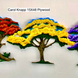 Carol Knapp 15X48 Plywood - Trifecta Trees