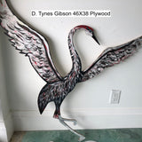 D. Tynes Gibson 46X38 Plywood - Crane