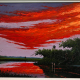 Johnny Daniels 24X36 Upson - Sky of Flame