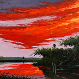 Johnny Daniels 24X36 Upson - Sky of Flame