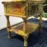 Pour Painted Table 24X21