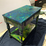 PourPainted Table 30X24