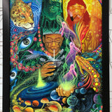 Juan Amaringo 32X24 - Ayahuasca Inspired Visionary Art