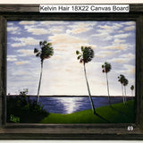 Kelvin Hair 18x22 (Canvas)