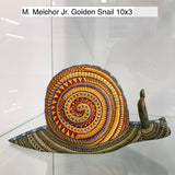 Golden Snail - Alebrije - M. Melchor Jr. - 10X3