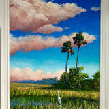 Mark Stanford 20X16 Canvas Board - 2 Palms