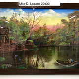 Mita D. Lozano 22X30 - Usko-Ayar Painting