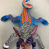 Ram Iguana Man - Alebrije - Nahuatl - 15X12