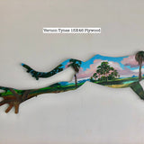 Vernon Tynes 15X46 Plywood - Frog